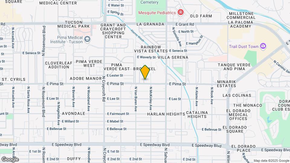 5739-5751 E Pima St Map and Location Details