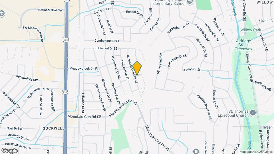 11311 Mountain Crest Dr SE Map and Location Details
