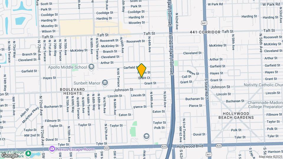 6460 Grant Ct Map and Location Details