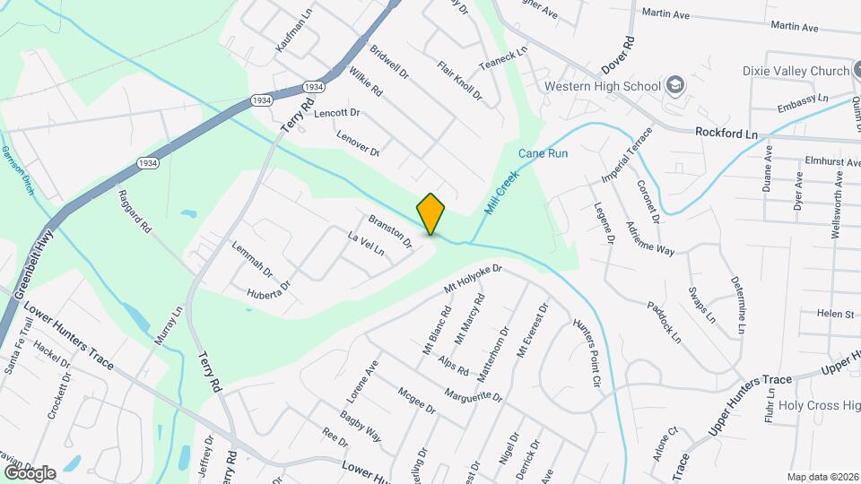 5501 Landcross Dr Map and Location Details