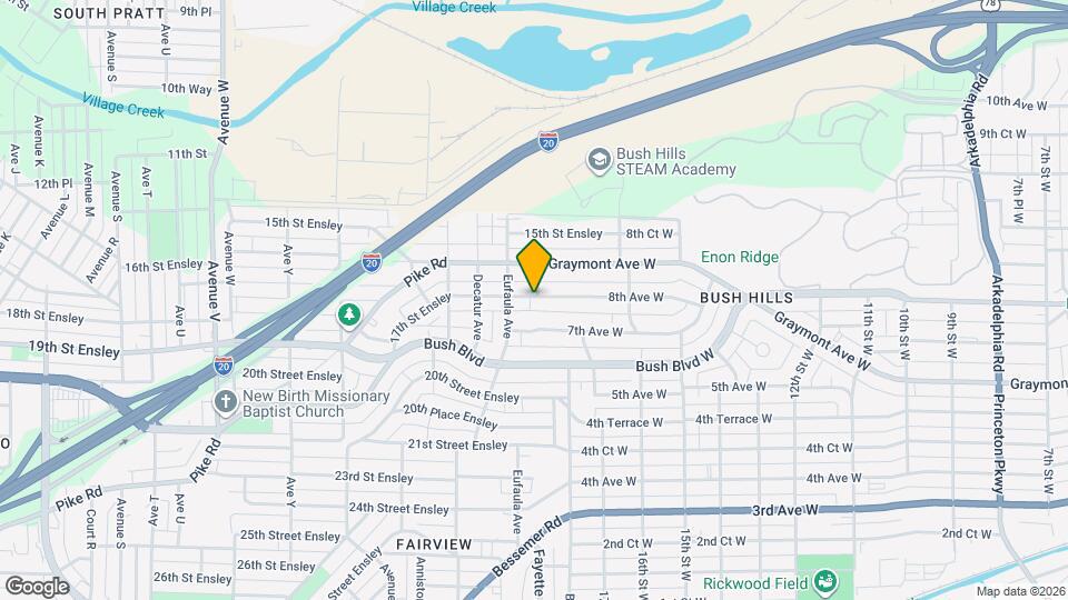 3101 17th St W Map and Location Details