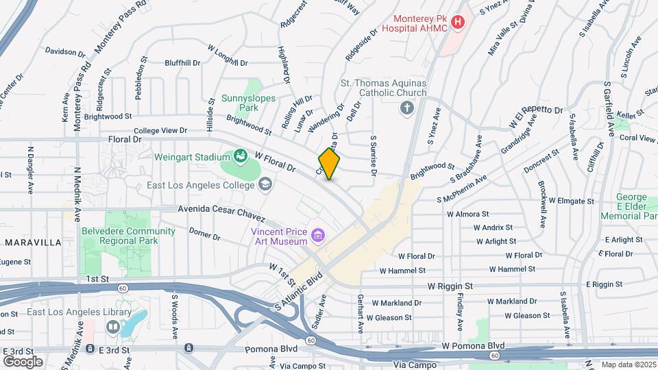 1140 College View Dr Map and Location Details