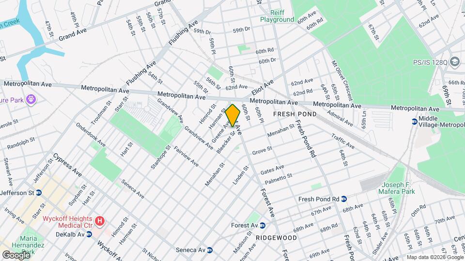 2157 Bleecker St, Unit Margaret Map and Location Details