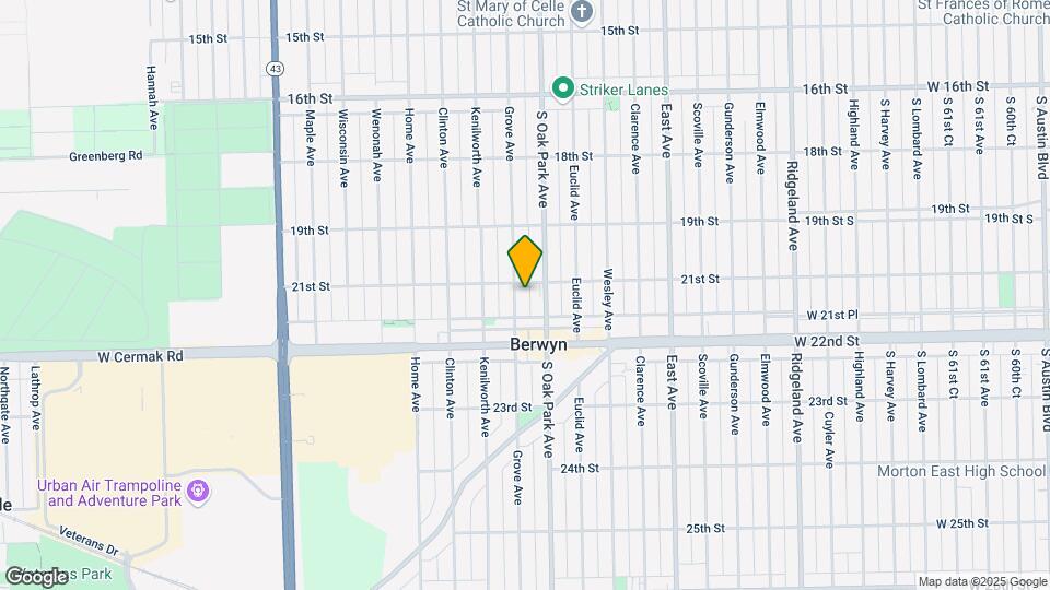 2109 Grove Ave, Unit 106 Map and Location Details