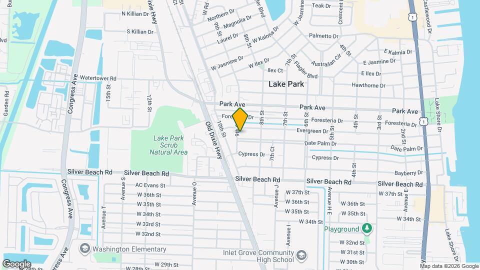 855 Date Palm Dr Mapa y Detalles de la Ubicación