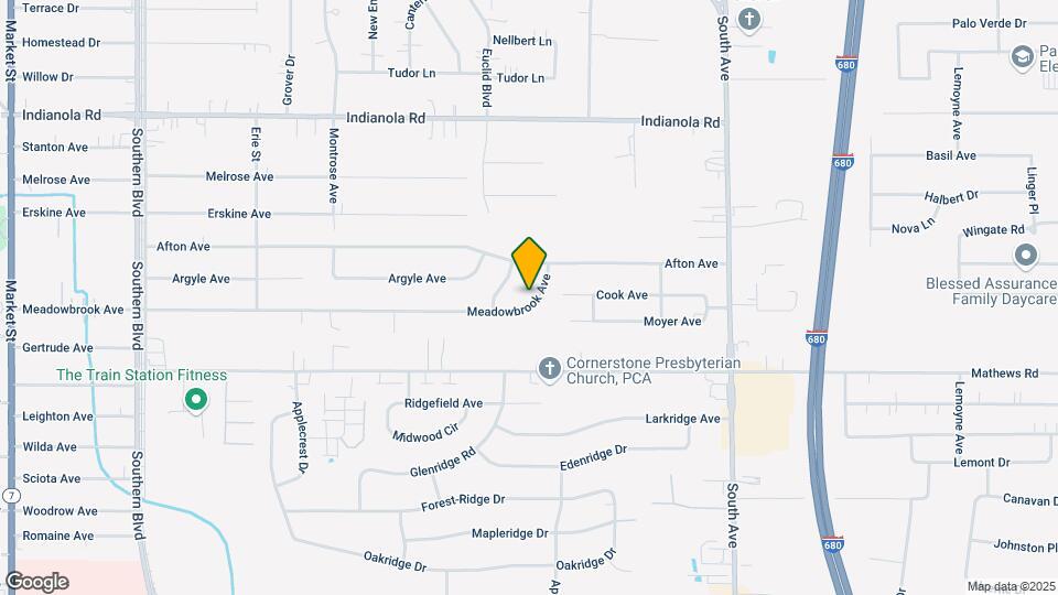 460 Meadowbrook Ave Map and Location Details