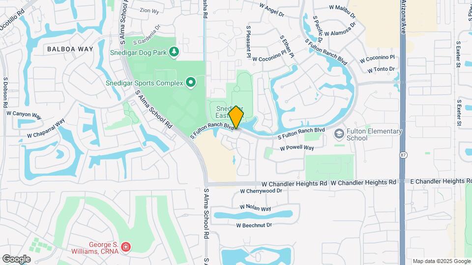 4777 S Fulton Ranch Blvd Map and Location Details