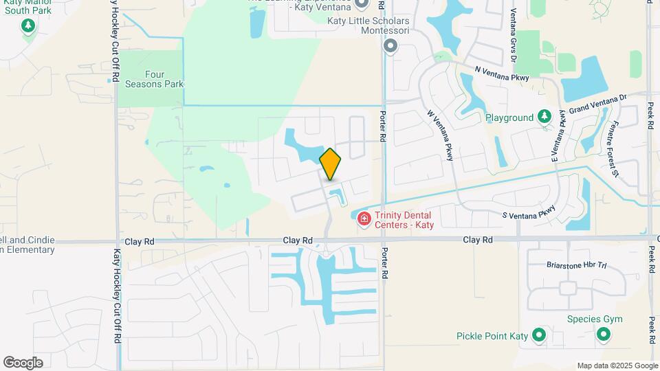 Katy Pointe - Meritage Homes Map and Location Details