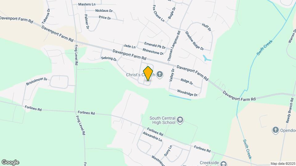 2517 Saddleback Dr Map and Location Details