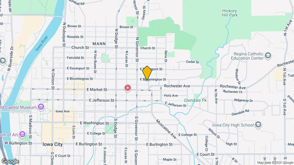 935 E Bloomington St Map and Location Details