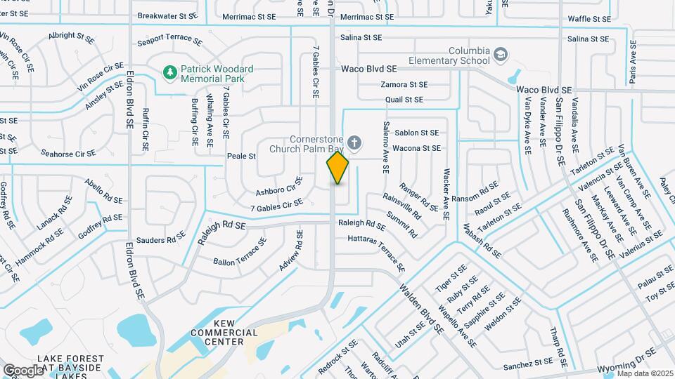 2861 Emerson Dr SE Map and Location Details
