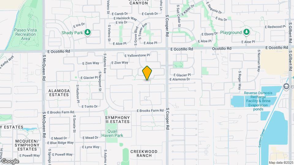 1842 E Kaibab Dr Map and Location Details