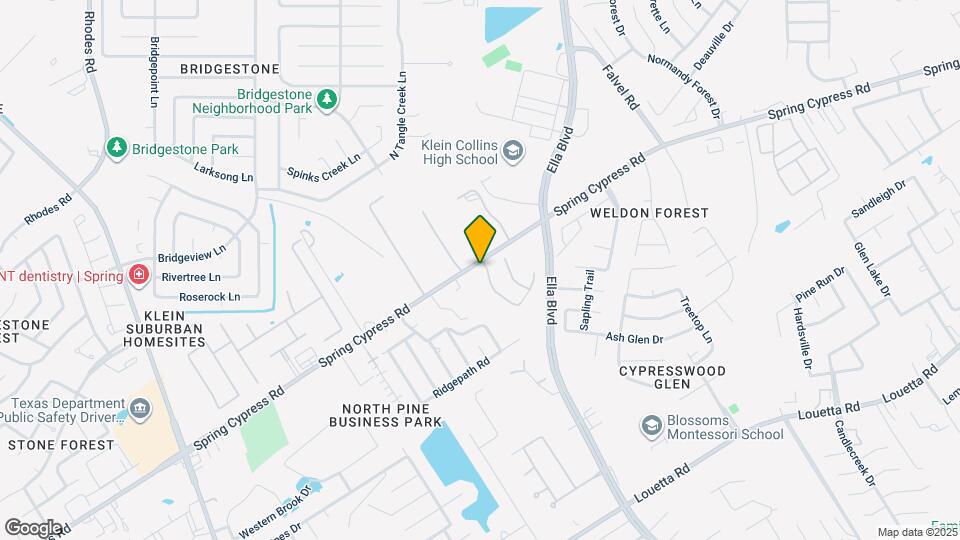 20555 Bonds Creek Ln Map and Location Details