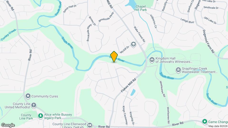 4000 Chimney Ridge Way Map and Location Details