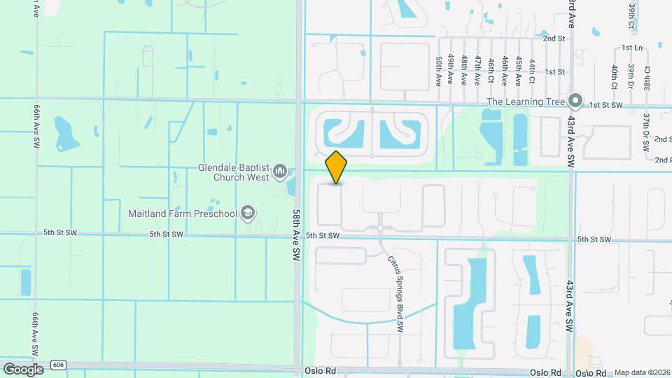434 North Tangerine Square SW Map and Location Details