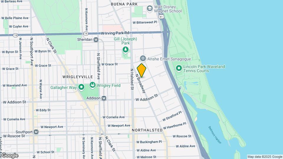 734-36 W Waveland Ave Mapa y Detalles de la Ubicación