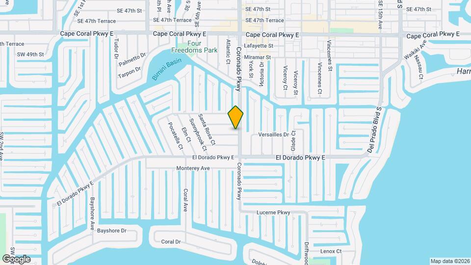 5226 Coronado Pkwy Map and Location Details