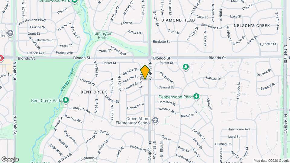 15611 Franklin Cir Map and Location Details