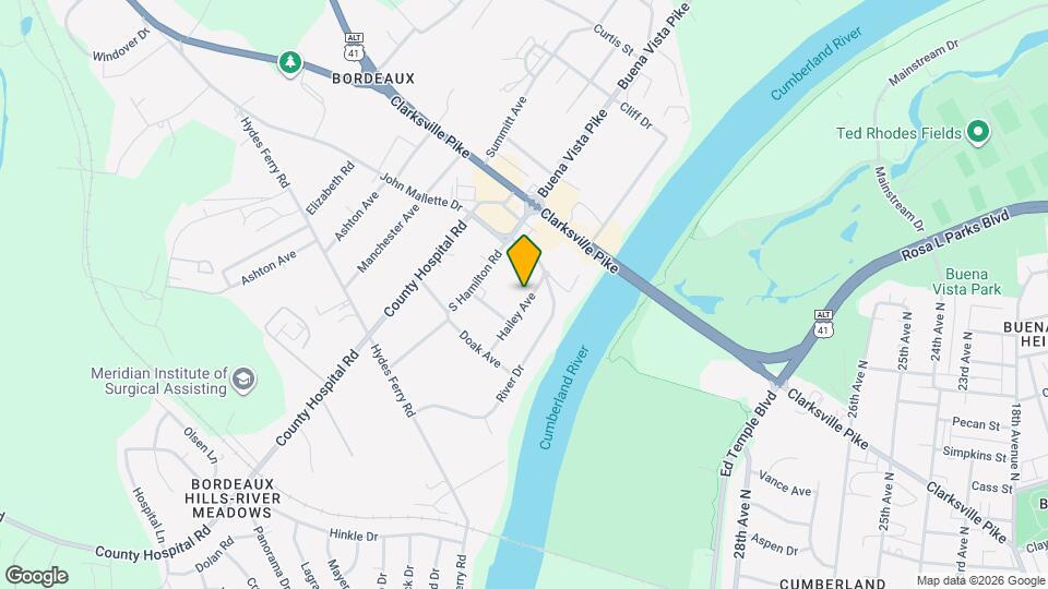 1909 Hailey Ave Map and Location Details