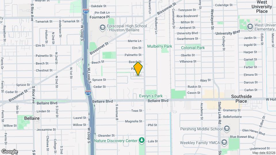 4523 Acacia St Map and Location Details