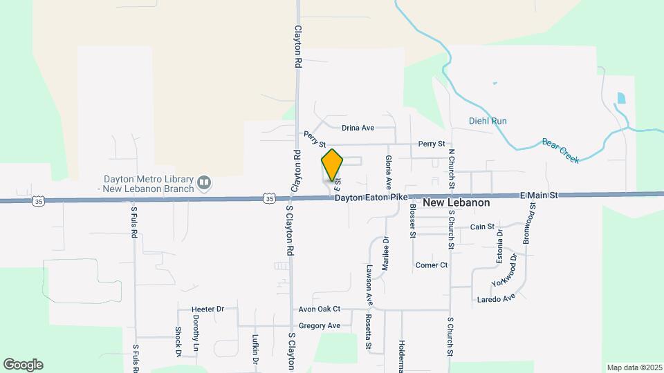 New Lebanon Mobile Home Park Map and Location Details