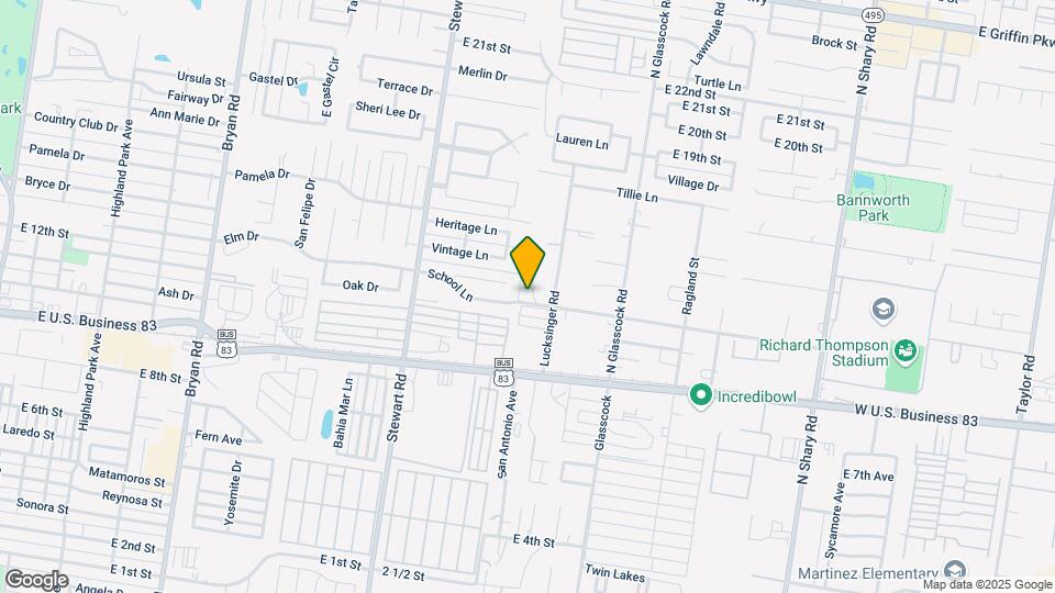1201 Wildwood St Map and Location Details