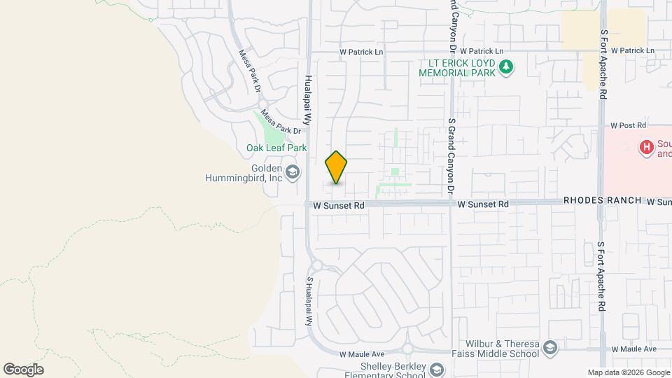 6466 Aether St Map and Location Details