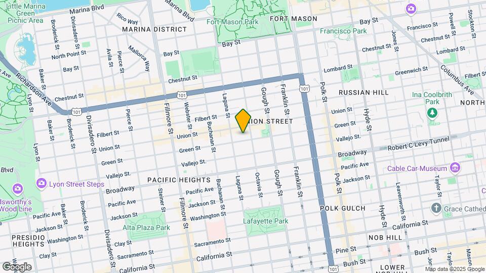 1840 Green St Map and Location Details