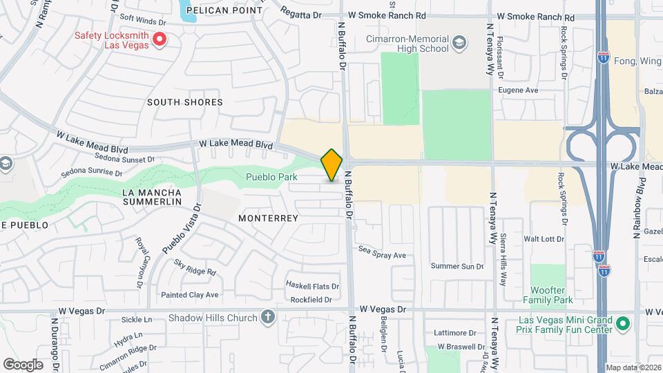 7621 Almeria St Map and Location Details