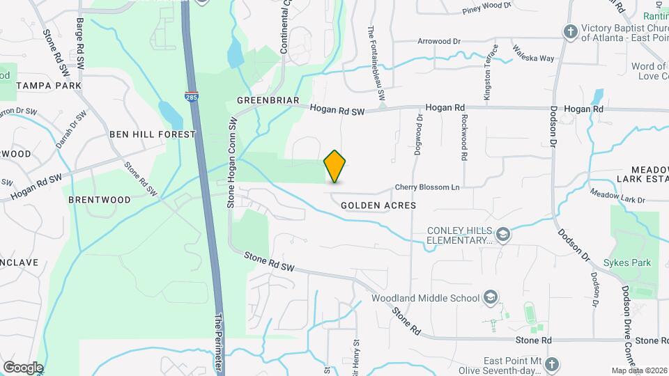 3127 Cherry Blossom Ln Mapa y Detalles de la Ubicación