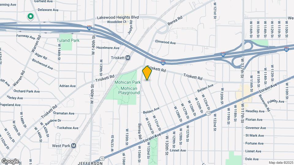 3264 W 130th St Map and Location Details