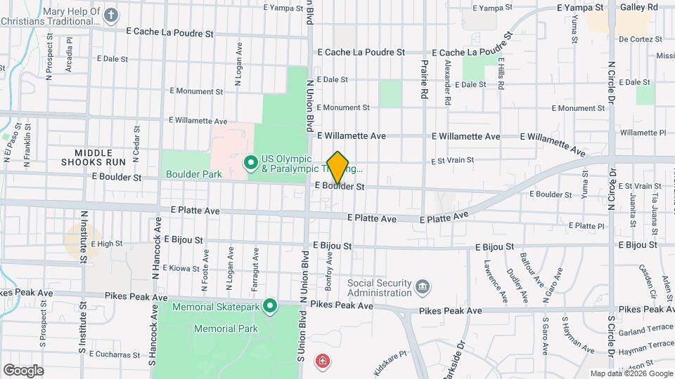 327 Bonfoy Ave Map and Location Details