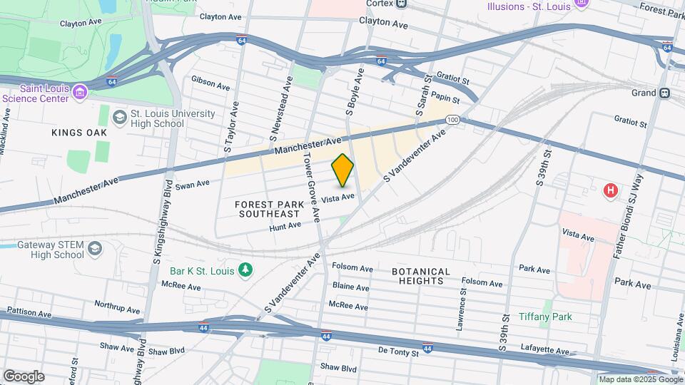 4221 Vista Ave Mapa y Detalles de la Ubicación