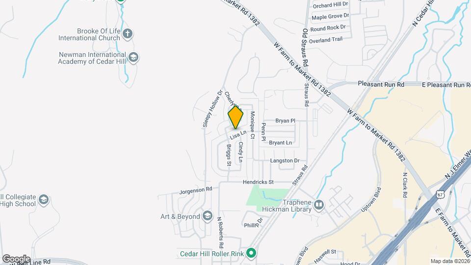 803 Lisa Ln Map and Location Details