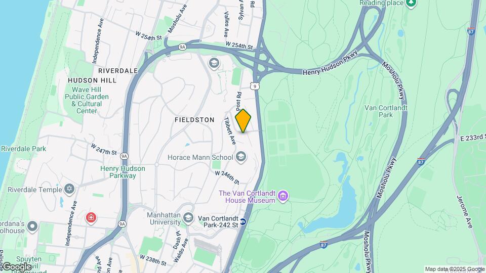 244 Fieldston Ter Map and Location Details