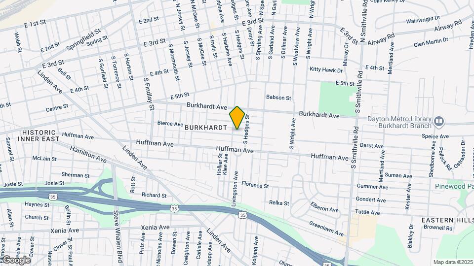211 Pleasant Ave Map and Location Details