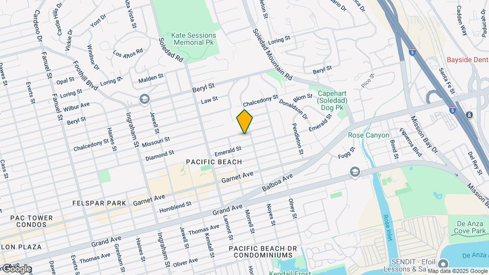 2065 Diamond St-Unit -Unit G Map and Location Details