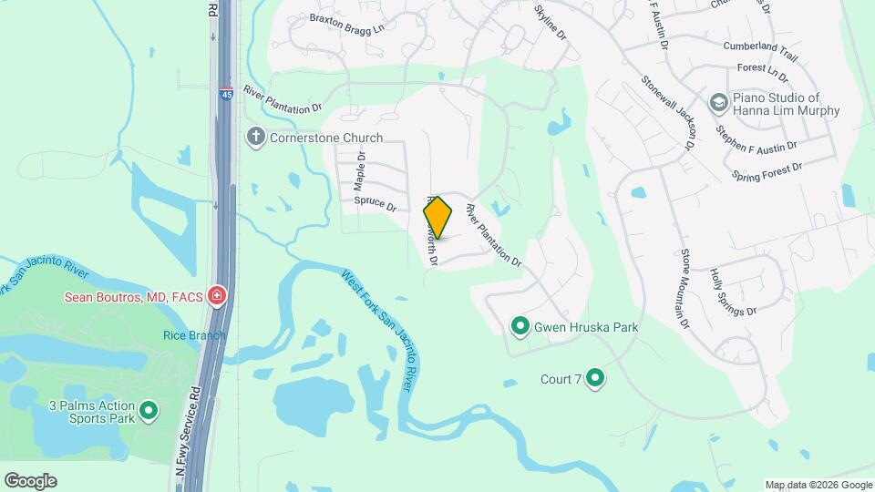 701 Ravensworth Dr Map and Location Details