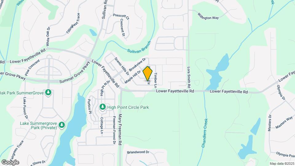 254 Scenic Hills Dr Map and Location Details