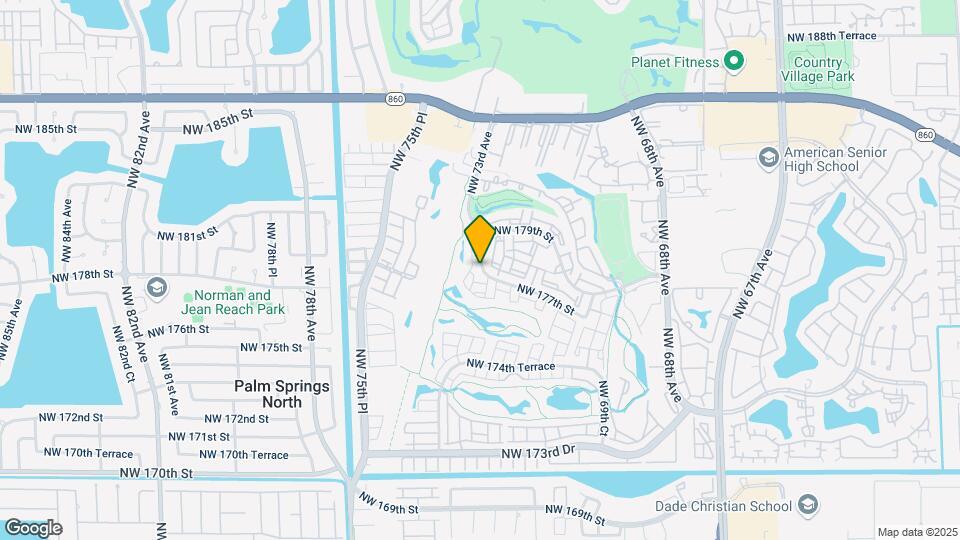 17620 NW 73rd Ave Mapa y Detalles de la Ubicación