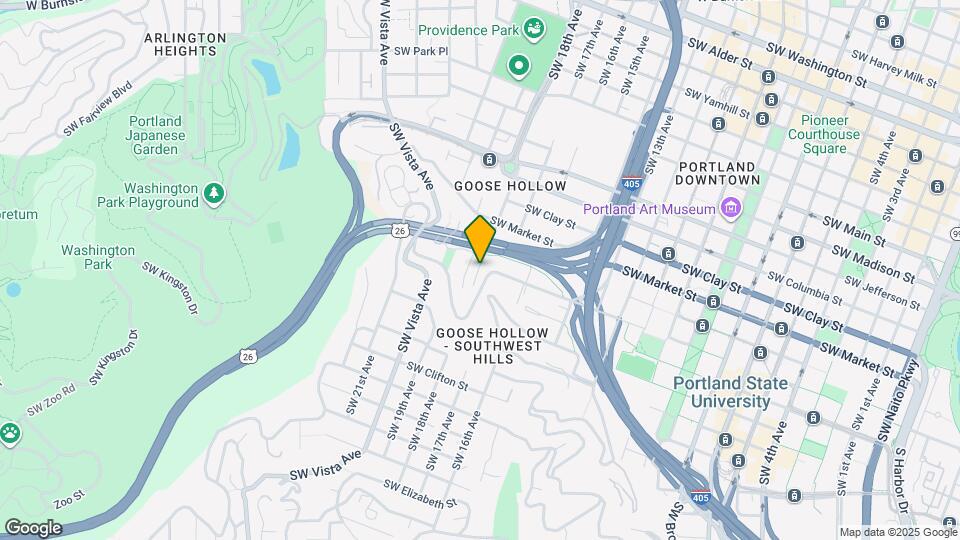 1822 SW 18th Ave Map and Location Details