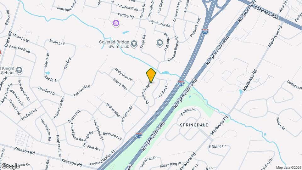 431 Covered Bridge Rd Map and Location Details