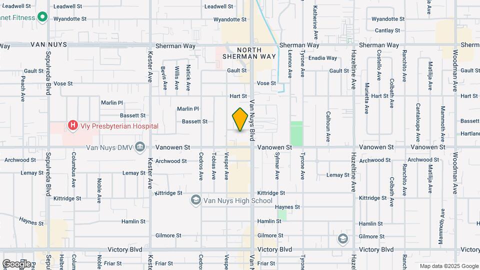 14526 Hartland St-Unit -201 Map and Location Details