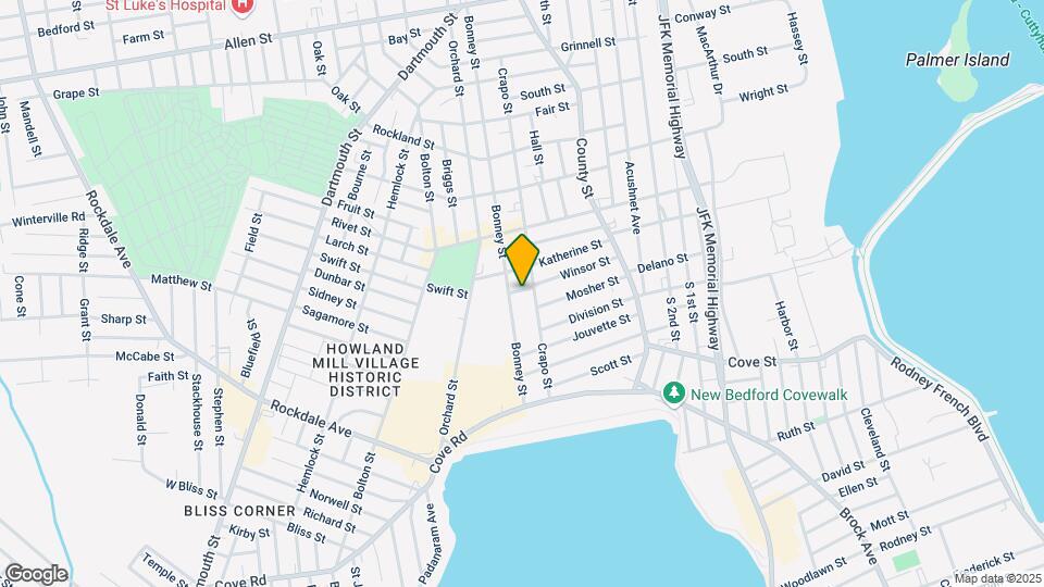106-108 Winsor St Mapa y Detalles de la Ubicación