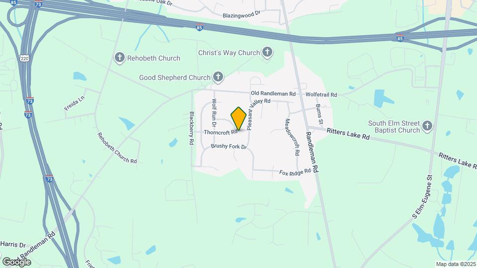 807 Thorncroft Rd Map and Location Details