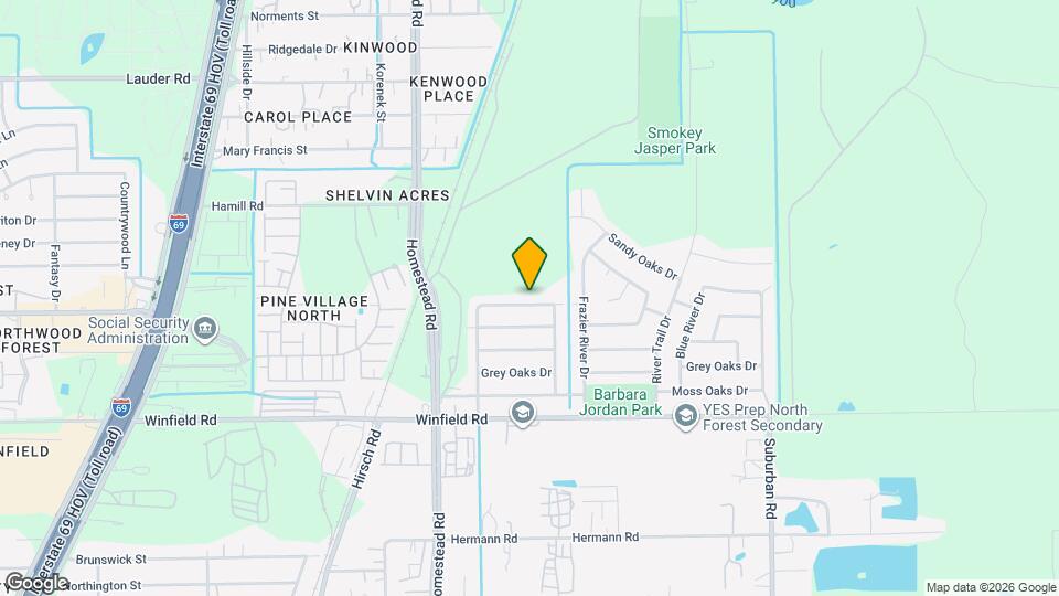 6215 Great Oaks Dr Map and Location Details