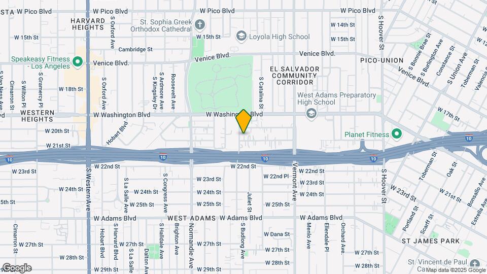1745 W 20th St Mapa y Detalles de la Ubicación