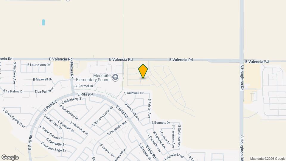 9620 E Friedel Dr Mapa y Detalles de la Ubicación