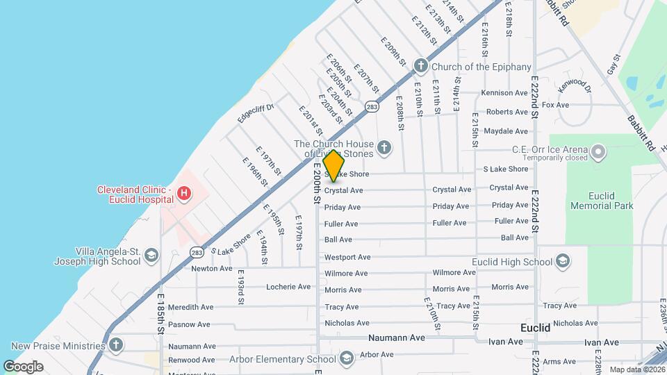 20151 Crystal Map and Location Details