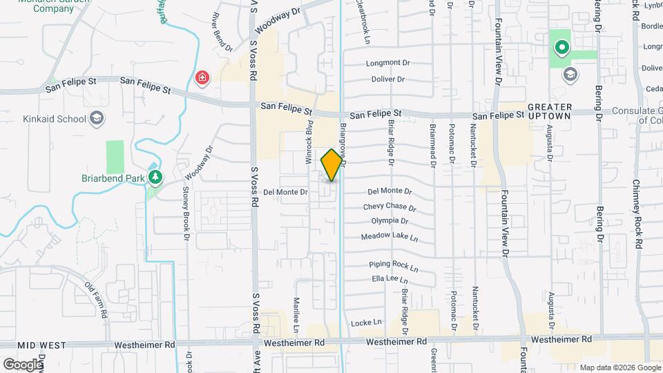 6329 Del Monte Dr Map and Location Details